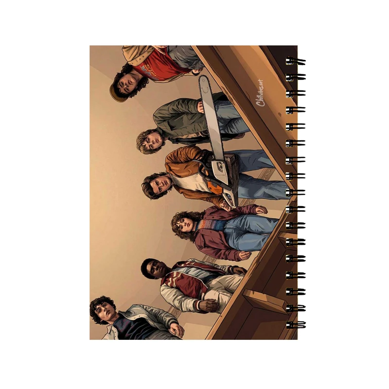 دفتر مشق 60 برگ مدل استرنجر تینگز کد 541