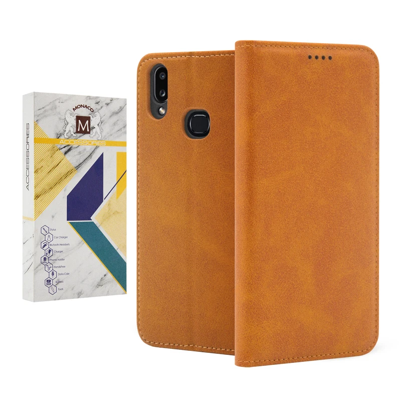  کیف کلاسوری موناکو مدل Zigo مناسب برای گوشی موبایل سامسونگ Galaxy A10s