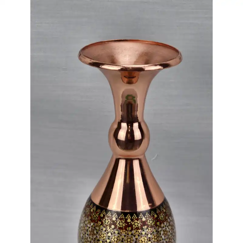 گلدان خاتم کاری مدل الماس کد 16c