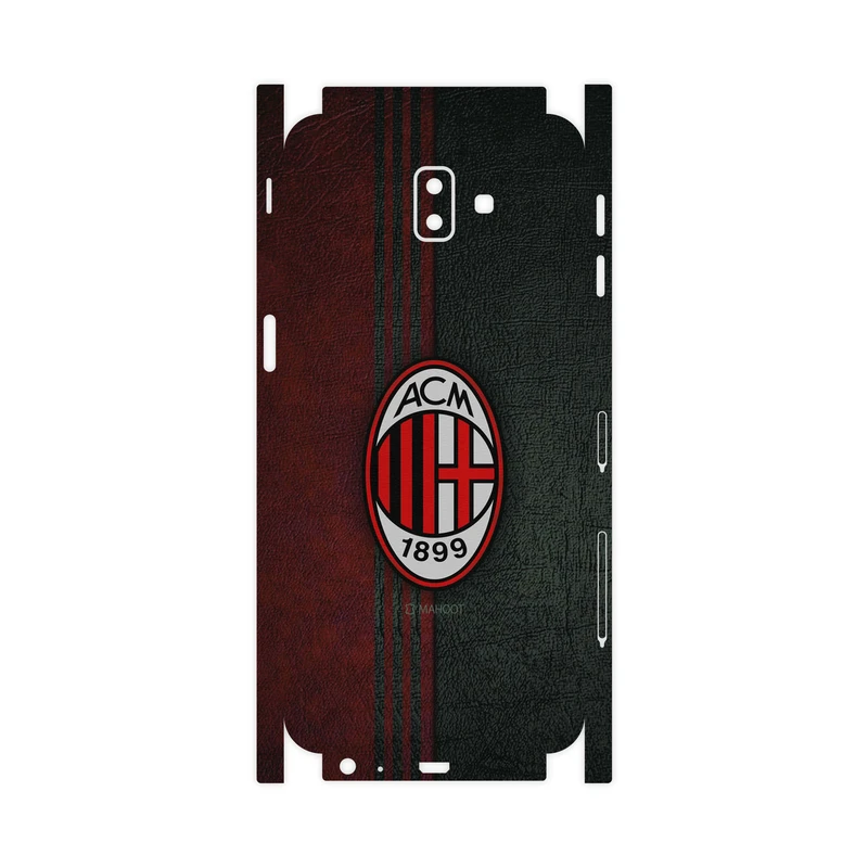 برچسب پوششی ماهوت مدل AC-Milan-FC-FullSkin مناسب برای گوشی موبایل سامسونگ Galaxy J6 Plus