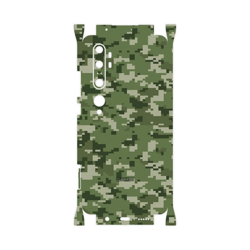 برچسب پوششی ماهوت مدل Army-Green-Pixel-FullSkin مناسب برای گوشی موبایل شیائومی MI Note 10 Pro