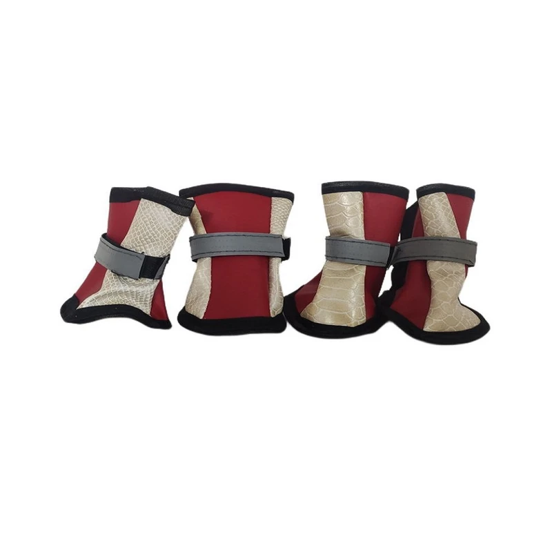 کفش سگ و گربه مدل Red کد 1212 بسته 4 عددی