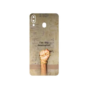 MAHOOT Journalist Cover Sticker for Samsung Galaxy M20