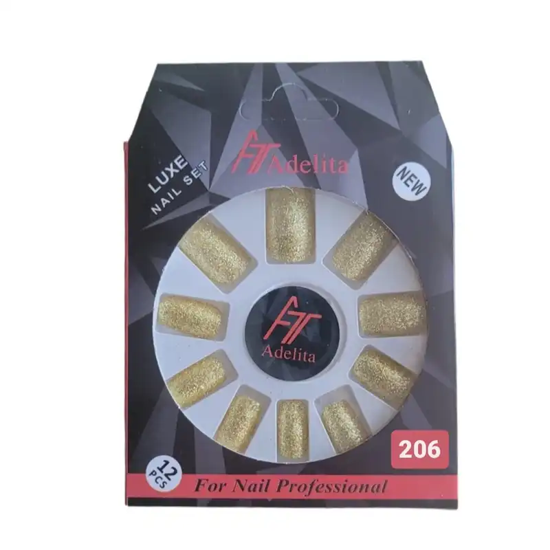 ناخن مصنوعی آدلیتا مدل G-206 بسته 12 عددی