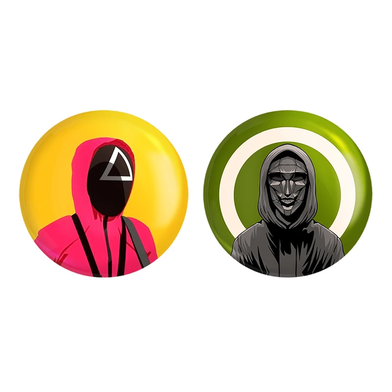 مگنت خندالو طرح اینهو بازی مرکب Squid Game کد 1080310795 مجموعه 2 عددی