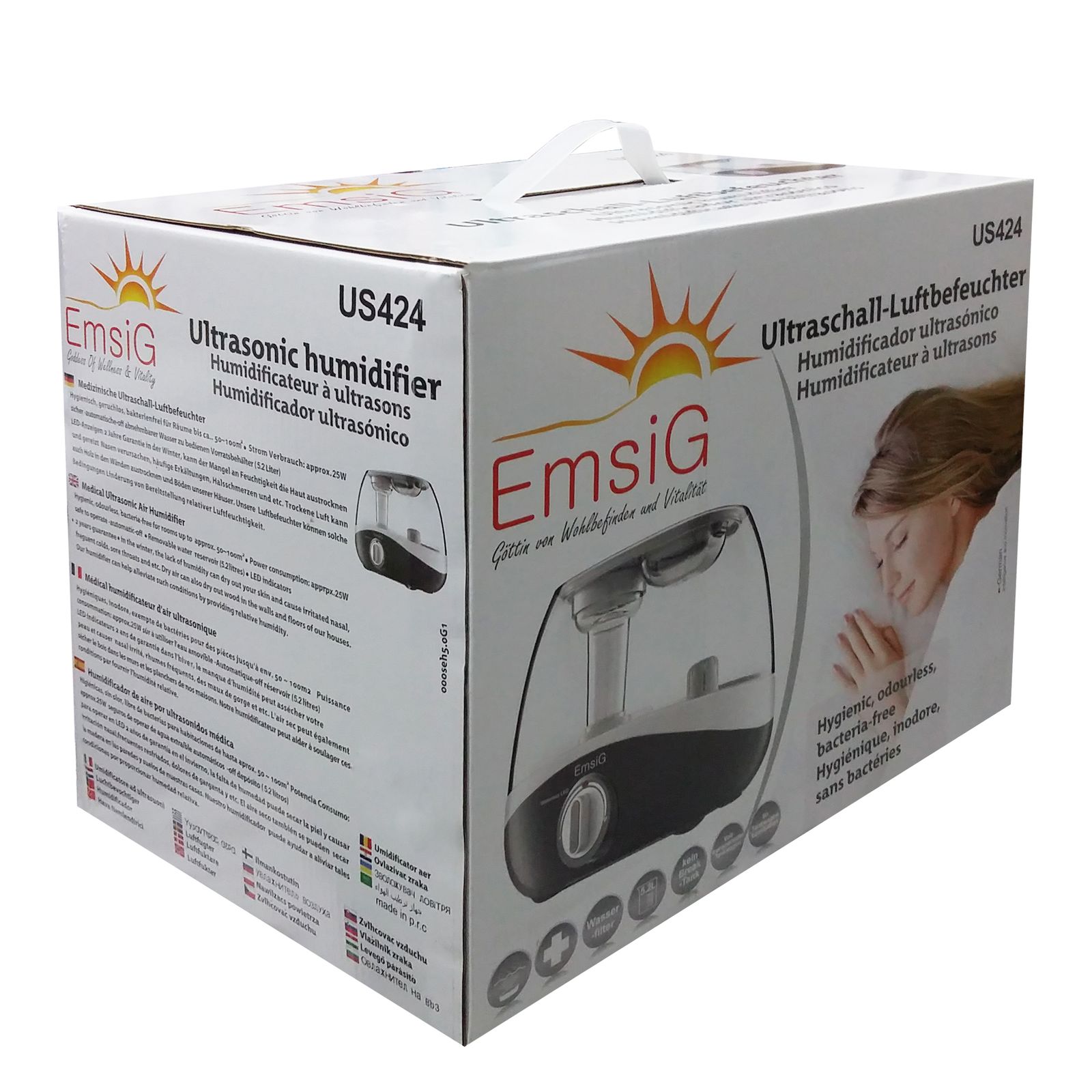 دستگاه بخور سرد امسیگ مدل US424 کد S24 -  - 3