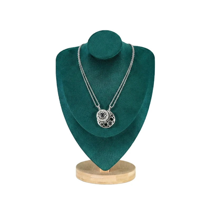 گردنبند زنانه مدل ست دوتایی ماه و خورشید دوستت دارم