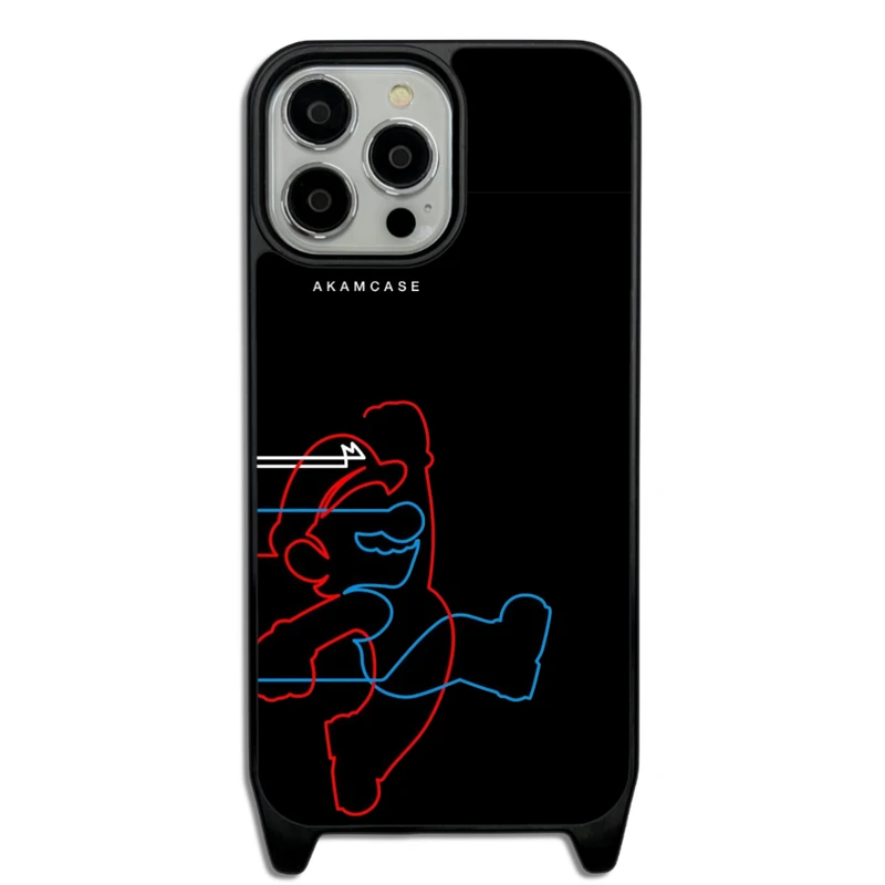 کاور آکام مدل AMCWLA13PROMAX-SUPER MARIO14 مناسب برای گوشی موبایل اپل iPhone 13 Pro Max
