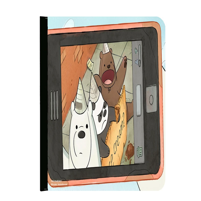 کلاسور هومرو مدل KL3091 طرح انیمیشن خرس های کله فندقی