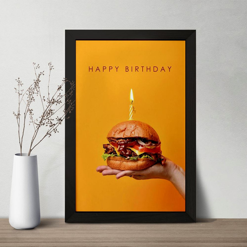 تابلو خندالو مدل فست فود کد 31048 تابلو خندالو مدل فست فود کد 31048