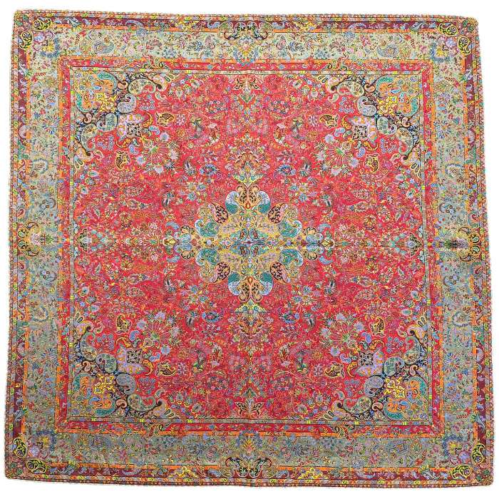 رومیزی ترمه کد TRM162