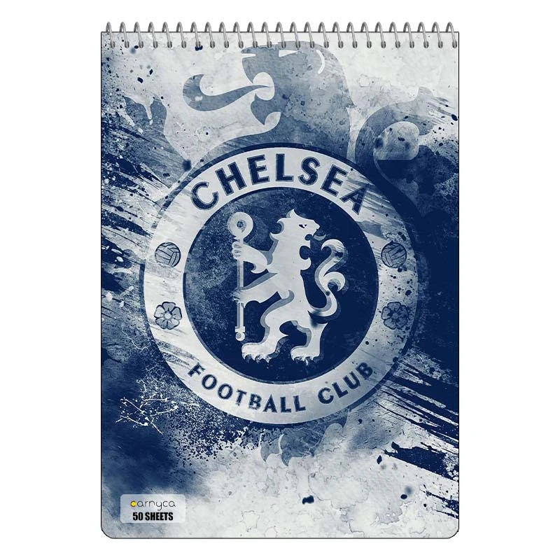 دفتر نقاشی 50 برگ سیمی کارنیکا طرح چلسی Chelsea کد 41764