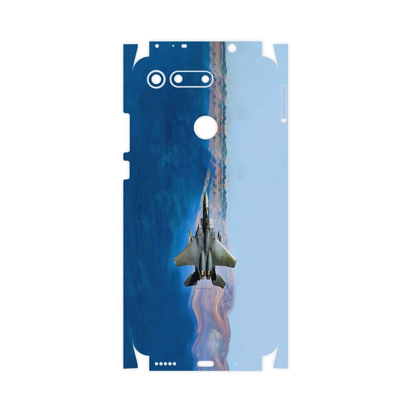 برچسب پوششی ماهوت مدل Fighter plane F15-FullSkin مناسب برای گوشی موبایل آنر View 20
