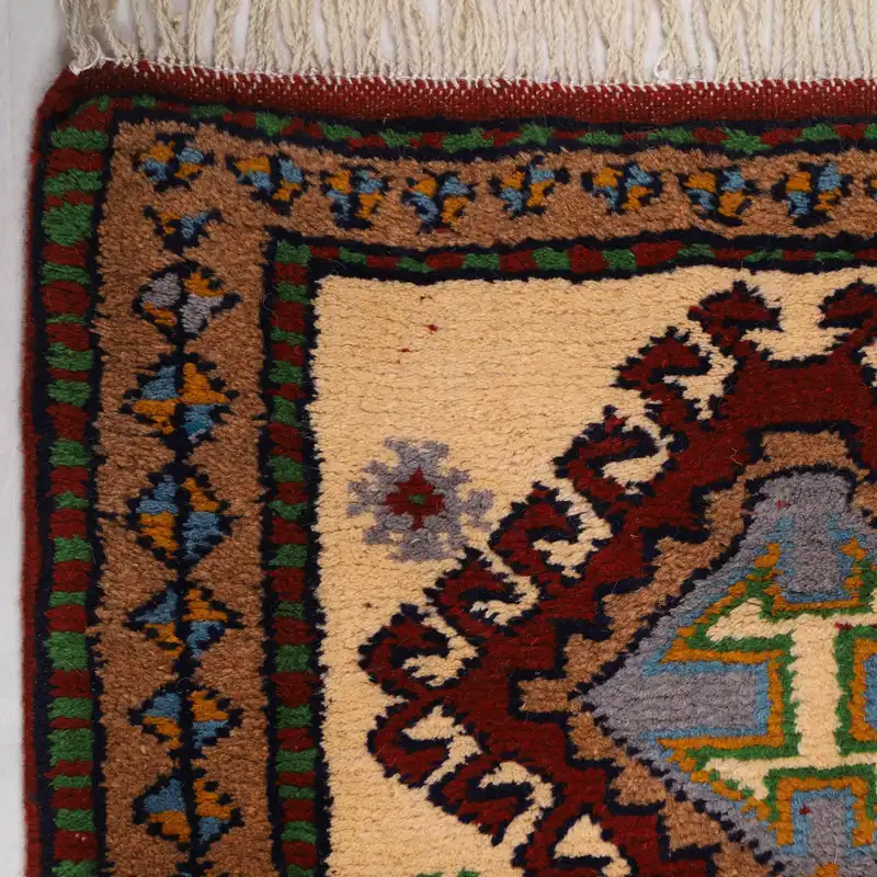 فرش دستباف دو متری طرح خراسان کد 4020519