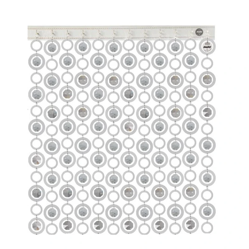 پرده آریا کریستال مدل رویا سایز 75x70 سانتی متر