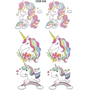  تتو موقت مدل Unicorn کد 018