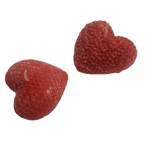 شمع معطر مدل قلب بسته 2 عددی