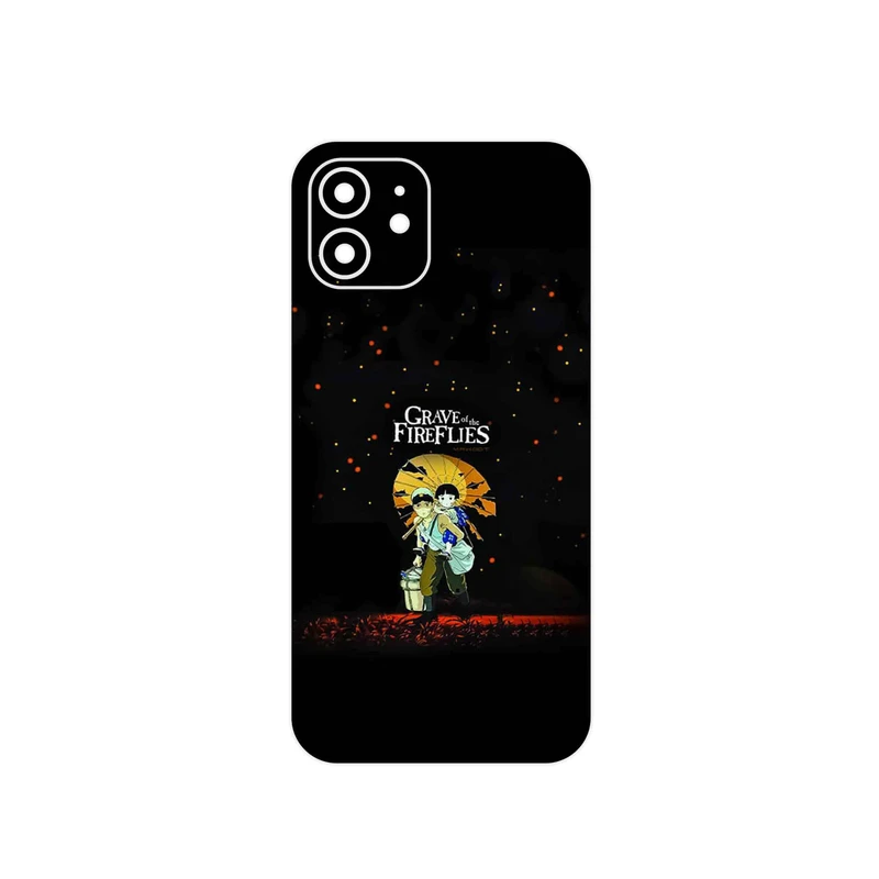 برچسب پوششی ماهوت مدل Grave of the Fireflies مناسب برای گوشی موبایل اپل iPhone 12