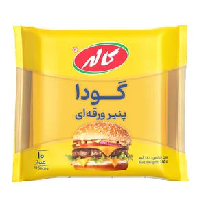 پنیر ورقه ای گودا پرچرب کاله - 180 گرم