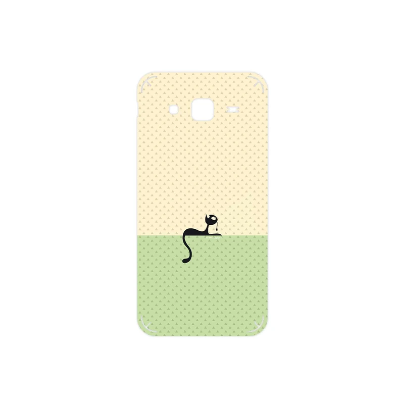 برچسب پوششی ماهوت مدل Minimal Internet Cat Icon مناسب برای گوشی موبایل سامسونگ Galaxy J5