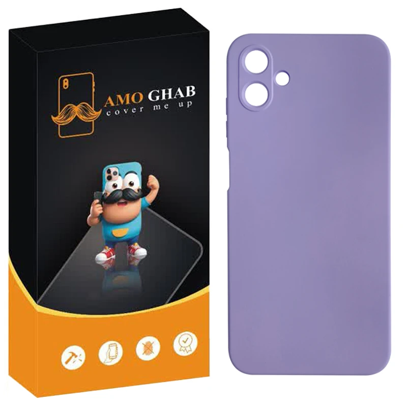 کاور عمو قاب مدل سیلیکونی پاک کنی مناسب برای گوشی موبایل سامسونگ Galaxy A06
