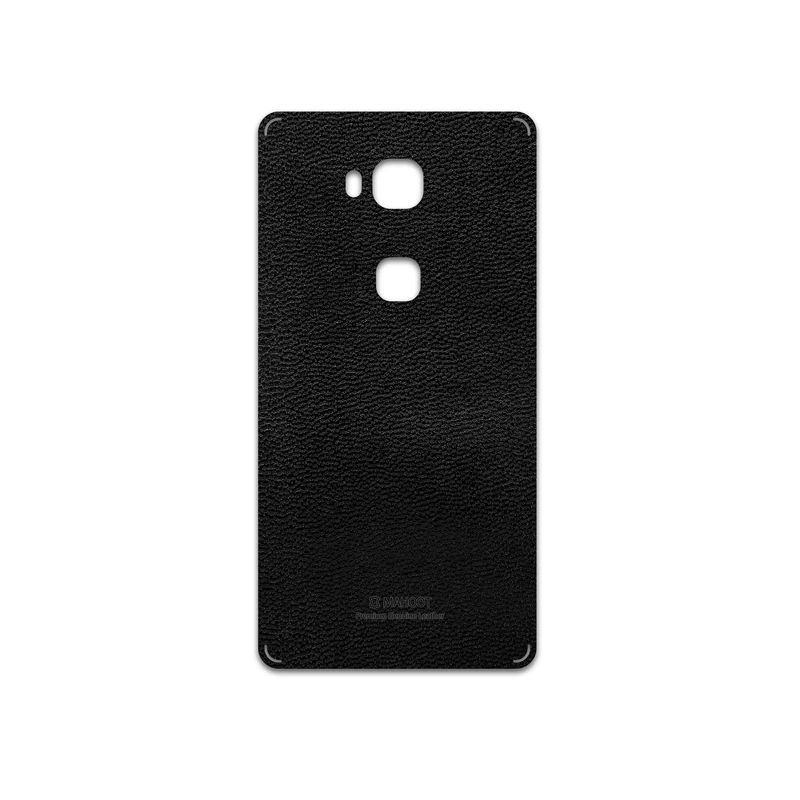 برچسب پوششی ماهوت مدل Black-Leather مناسب برای گوشی موبایل آنر 5X