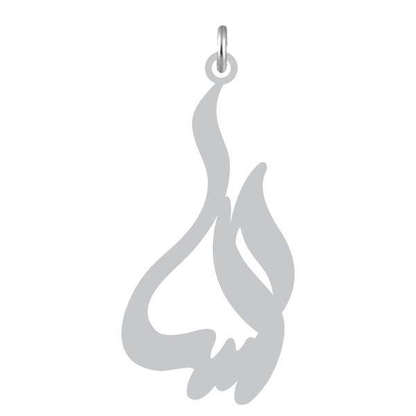 آویز گردنبند نقره کرابو طرح السا مدل Kn2-1225