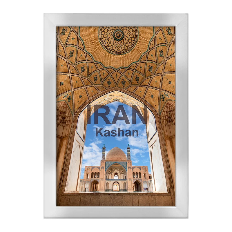 تابلو خندالو طرح مسجد آقابزرگ کاشان کد 37401