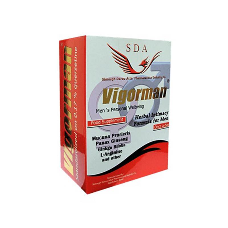 قرص ویگورمن دارو سیمرغ عطار بسته 30 عددی