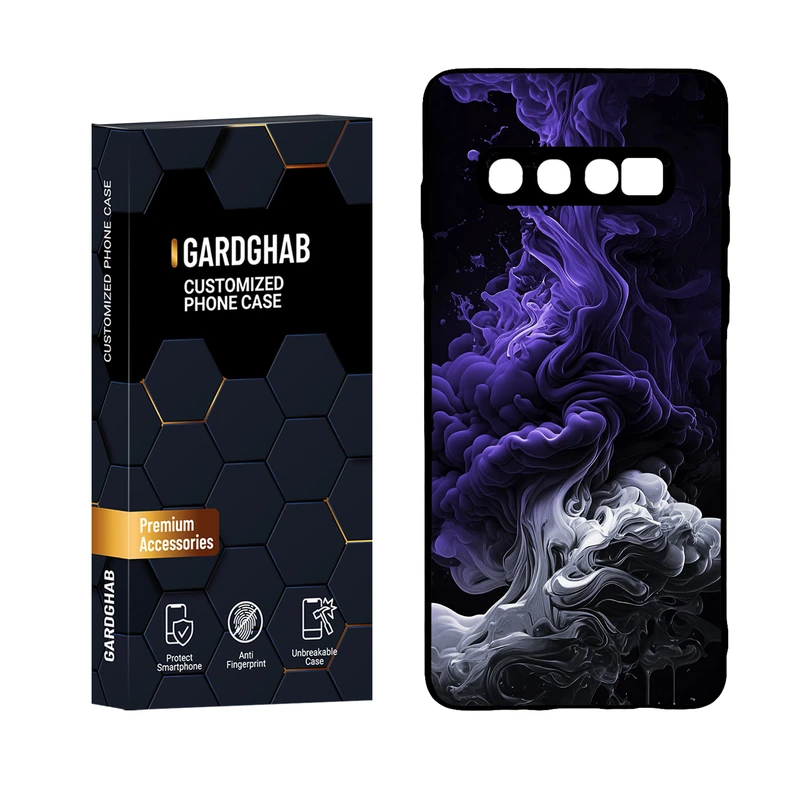 کاور گارد قاب مدل پشت گلس ساده مناسب برای گوشی موبایل سامسونگ Galaxy S10