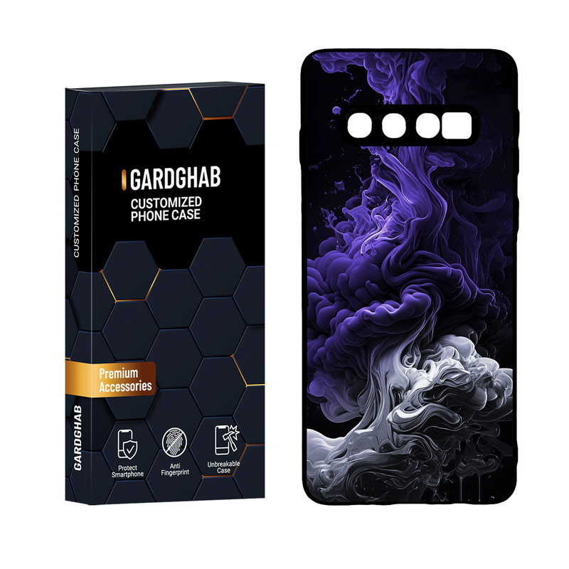 کاور گارد قاب مدل پشت گلس ساده مناسب برای گوشی موبایل سامسونگ Galaxy S10
