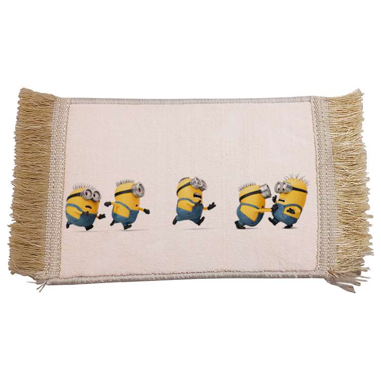 فرش ماشینی دیوارکوب مدل مینیون کد 9