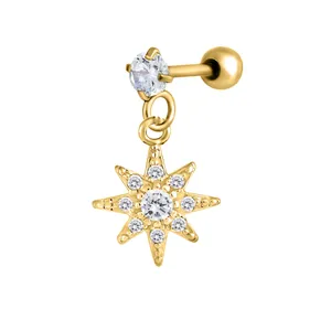 پیرسینگ گوش زنانه اقلیمه مدل HS506