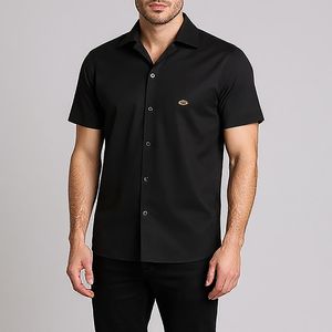 نقد و بررسی پیراهن آستین کوتاه یقه انگلیسی مردانه مدل Y444 توسط خریداران