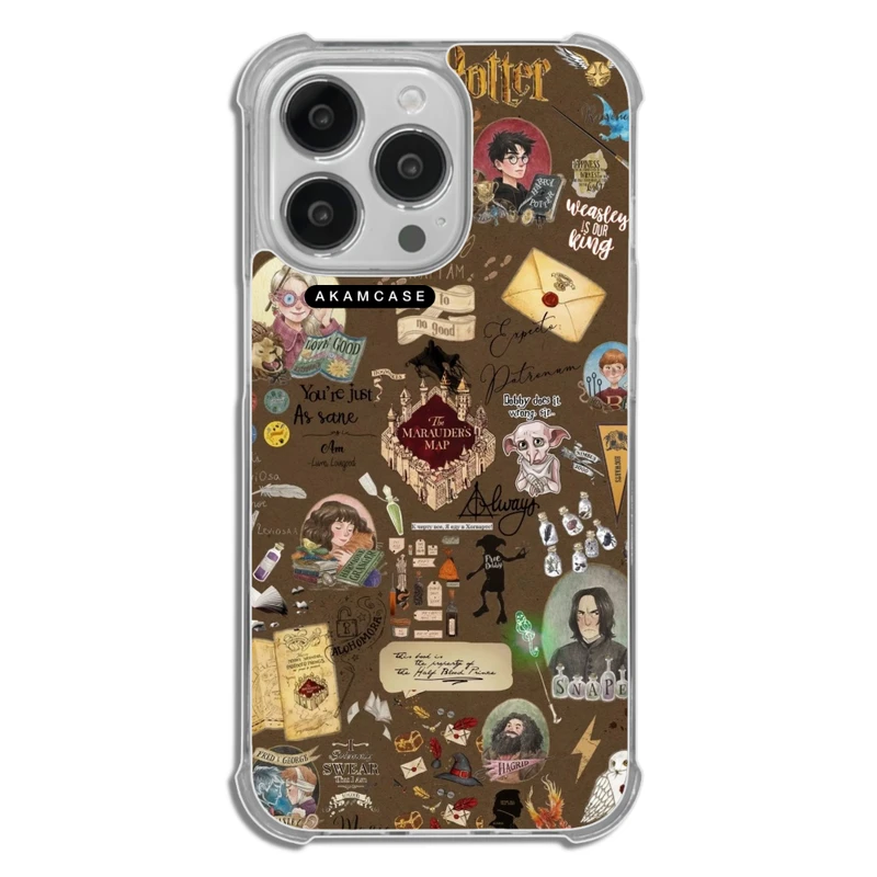 کاور آکام مدل AMCWTA13PRO-HARRY POTTER10 مناسب برای گوشی موبایل اپل iPhone 13 Pro