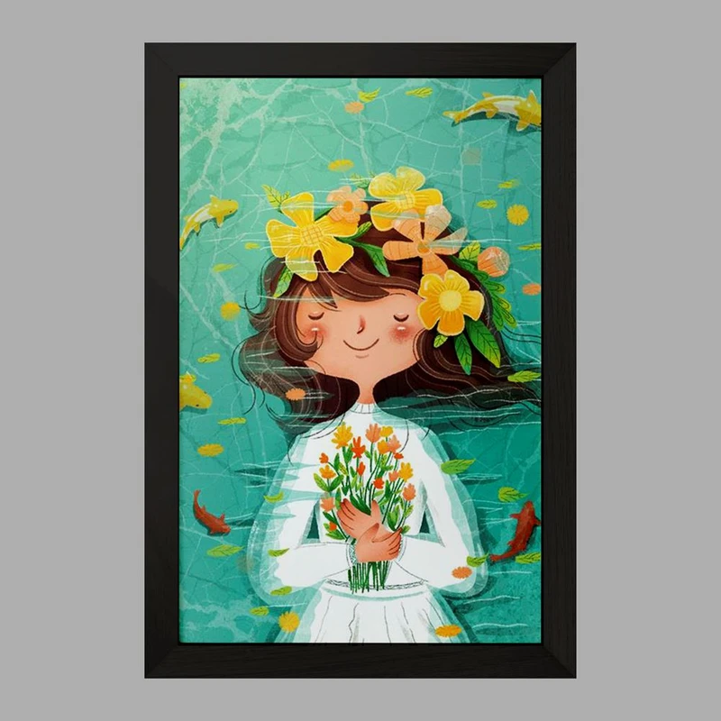 تابلو خندالو مدل دخترانه کد 25632