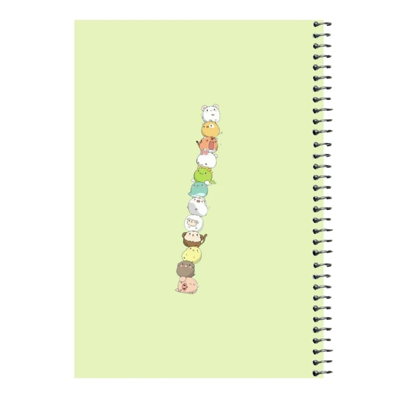 دفتر مشق 80 برگ اس جی مدل دوستان بامزه   