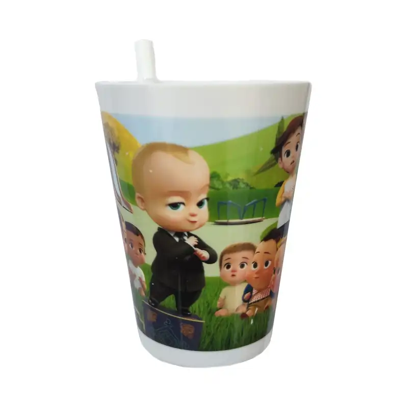 لیوان کودک مدل نی دار  کچل