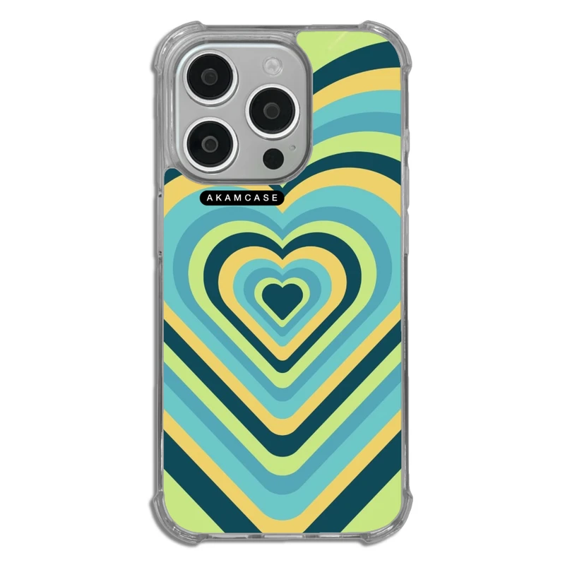 کاور آکام مدل AMCWTA15PRO-HEART5 مناسب برای گوشی موبایل اپل iPhone 15 Pro