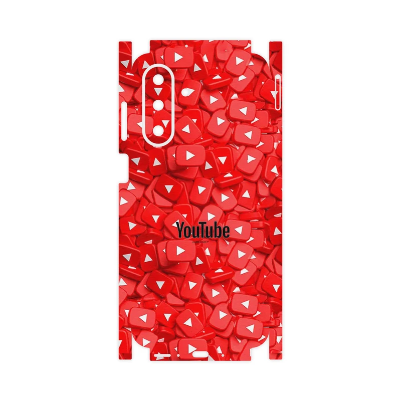 برچسب پوششی ماهوت مدل Youtube-FullSkin مناسب برای گوشی موبایل سامسونگ Galaxy A26
