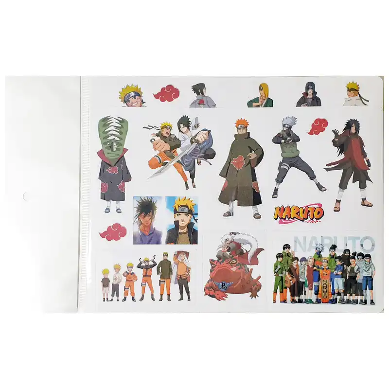 برچسب مدل انیمه ناروتو کد 28 بسته 2 عددی