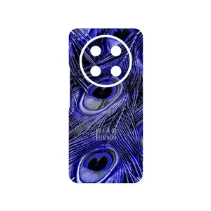 MAHOOT Purple Feather Cover Sticker for Honor X9c