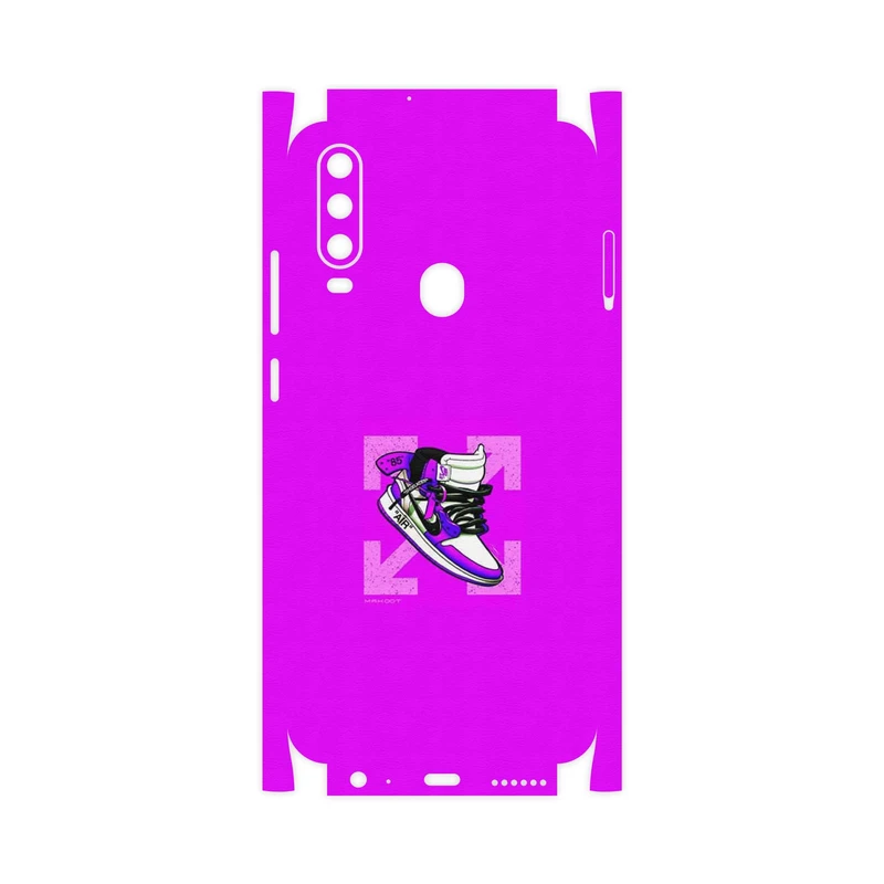برچسب پوششی ماهوت مدل Nike Air Sneaker Digital Art-FullSkin مناسب برای گوشی موبایل جی ال ایکس Shahin 2