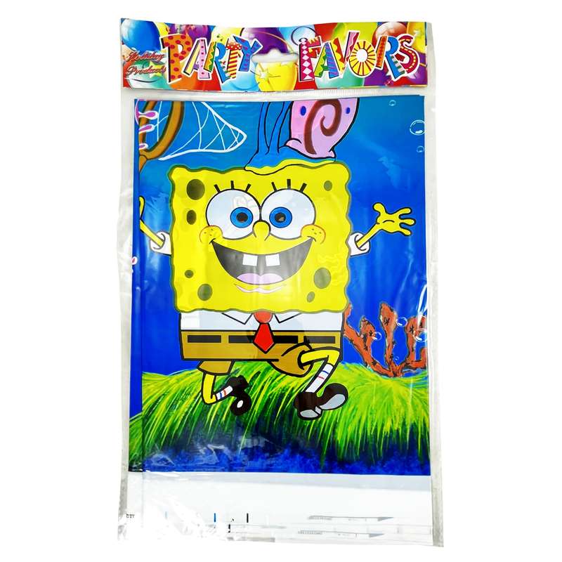 سفره یکبار مصرف طرح باب اسفنجی