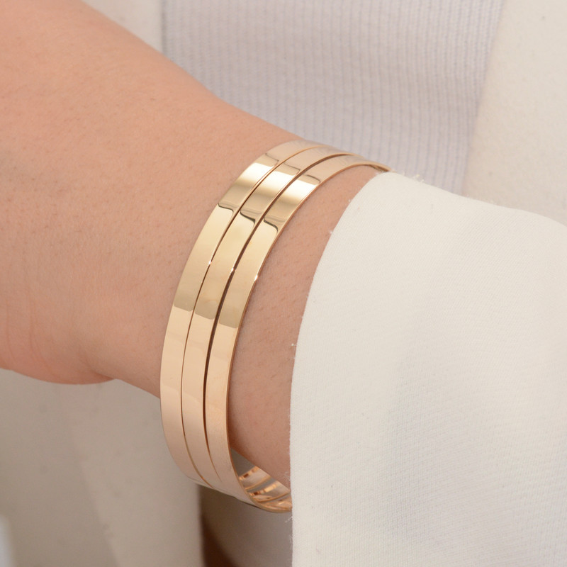 النگو طلا 18 عیار زنانه طلای مستجابی مدل اسپرلوس کد N1