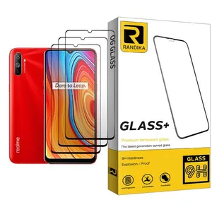 Randika Randika Glass MIX003 Screen Protector For Realme C3 Pack Of 3