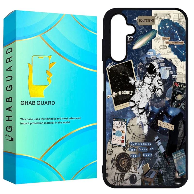  کاور قاب گارد طرح فضانورد مدل GCHPA25 مناسب برای گوشی موبایل سامسونگ Galaxy A25