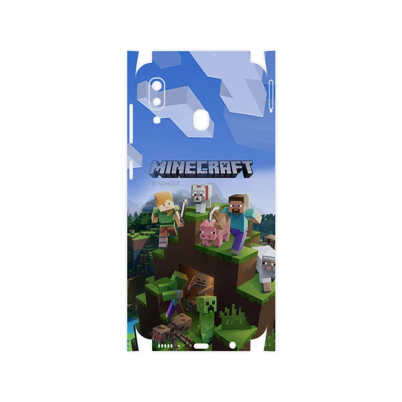 برچسب پوششی ماهوت مدل Minecraft-Game-FullSkin مناسب برای گوشی موبایل سامسونگ Galaxy A20s