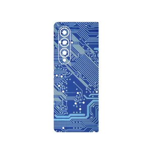 MAHOOT Blue_Printed_Circuit_Board Cover Sticker for Samsung Galaxy Z Fold4