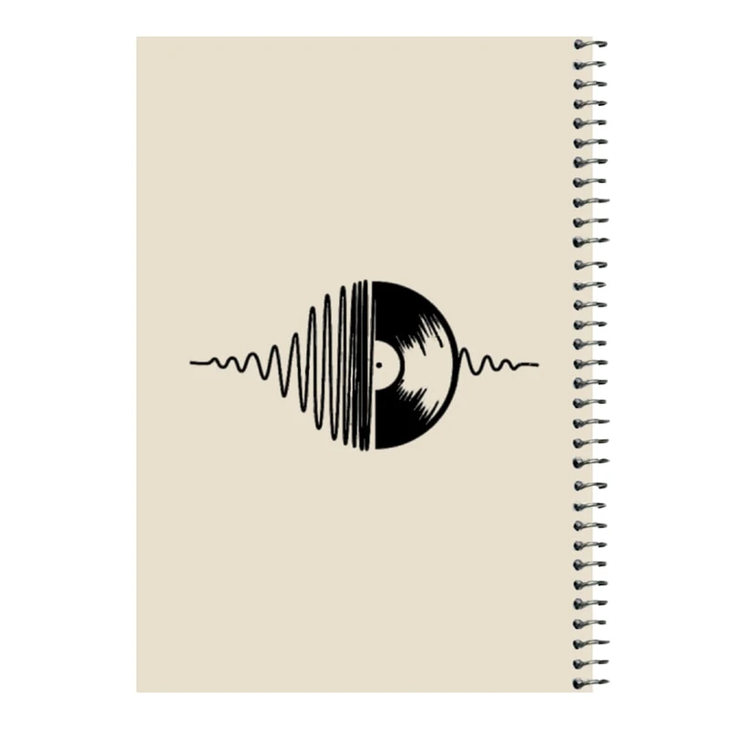 دفتر مشق 80 برگ اس جی مدل دیسک موزیک   
